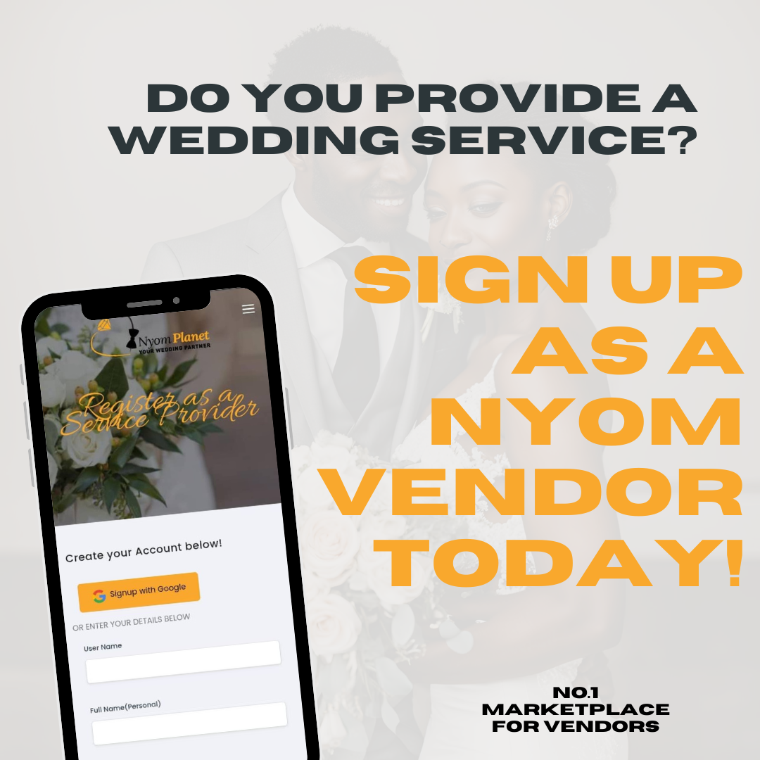 How to Join Nyom Planet as a Wedding Vendor: A Step-by-Step Guide